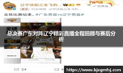 总决赛广东对阵辽宁精彩直播全程回顾与赛后分析